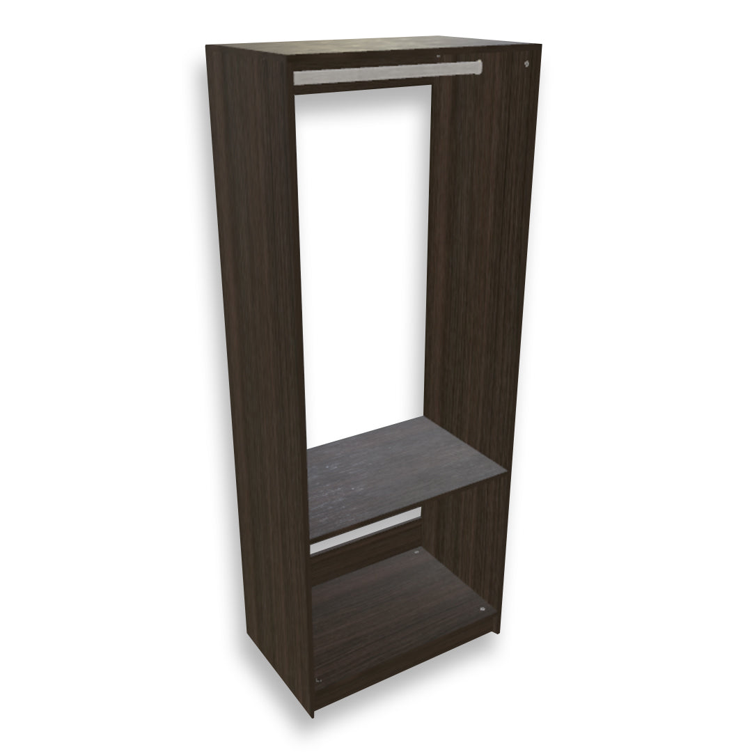 Closet abierto de 1 columna